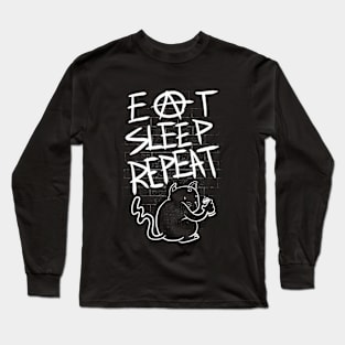 Eat Sleep Repeat Long Sleeve T-Shirt